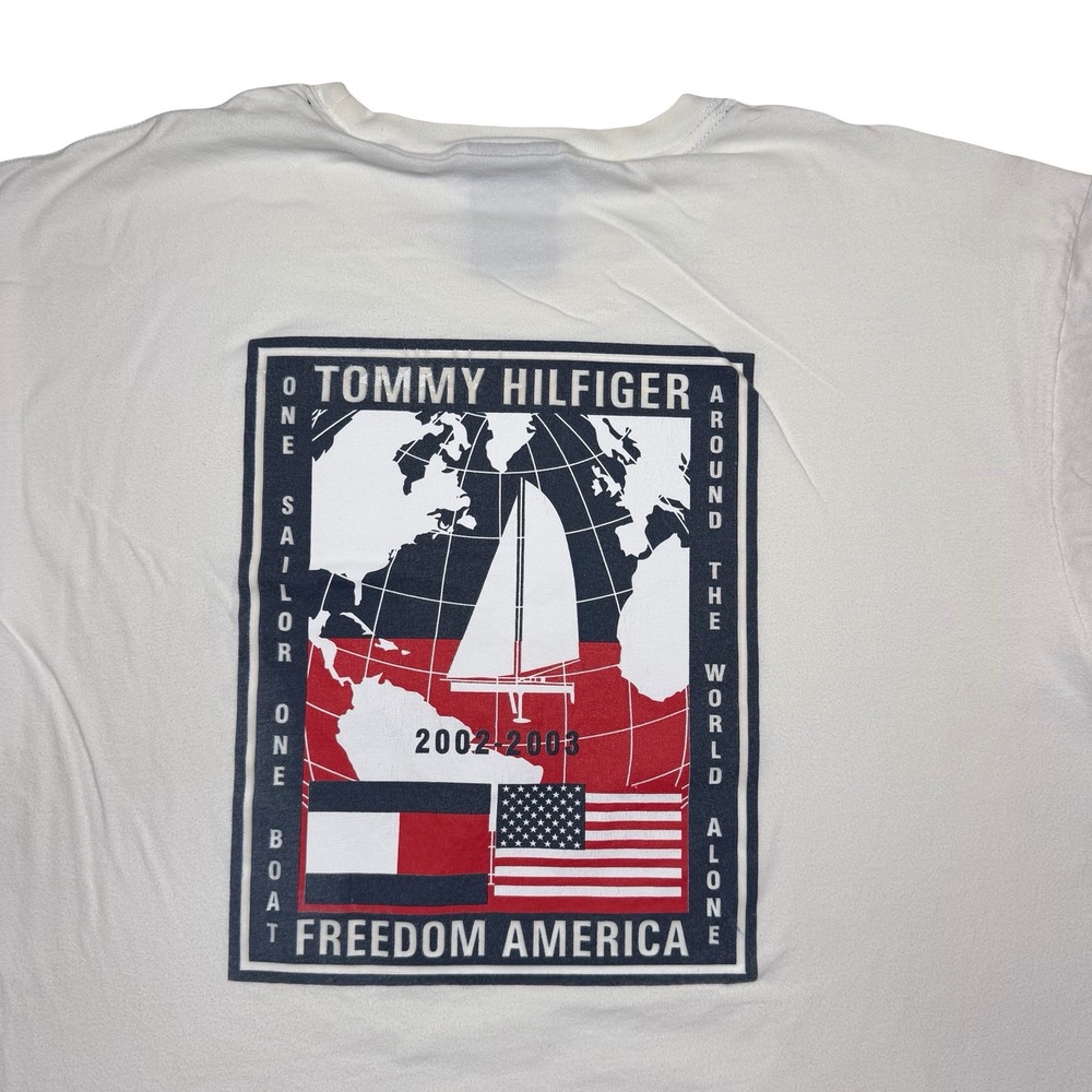 Vintage Y2K Tommy Hilfiger nautical shirt